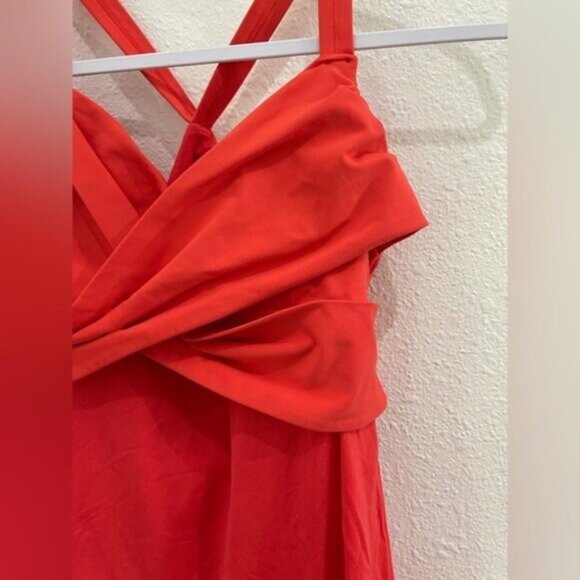 Lululemon Athletic Wrap It Up Tank Workout Yoga Running Athleisure Hiking - Picture 4 of 7